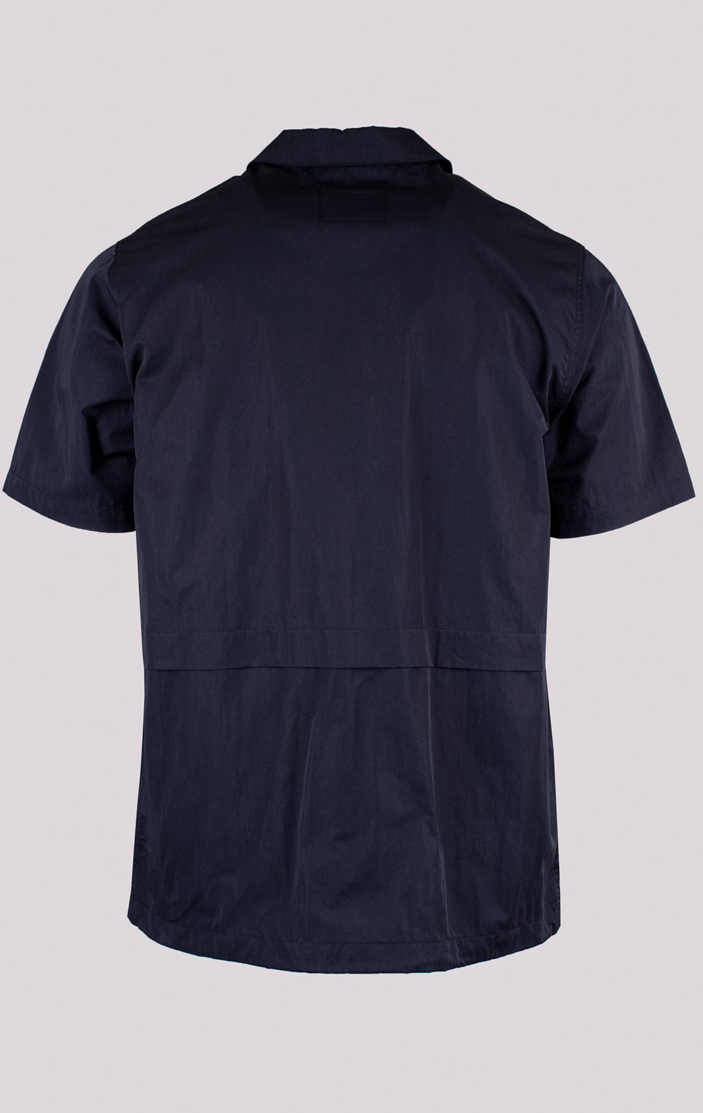 Ветровка-рубашка ALPHA INDUSTRIES SHORT SLEEVE MULTI POCKET ZIPPERED SHIRT JACKET SS 24 m black 