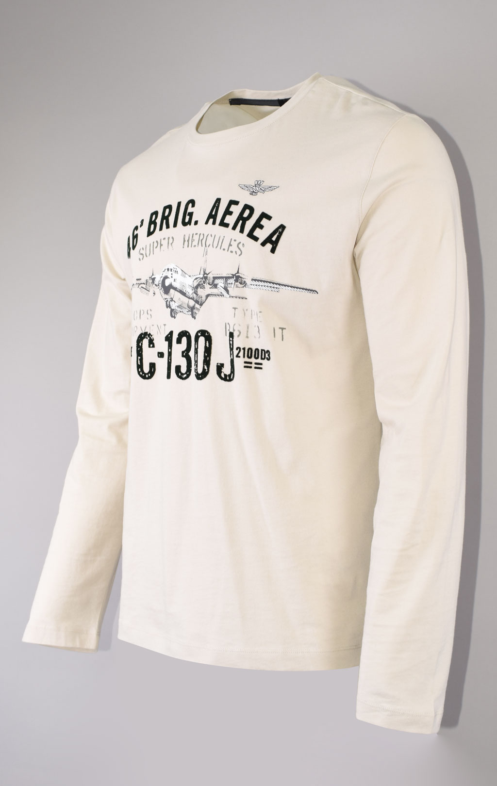 Лонгслив AERONAUTICA MILITARE FW 23/24/TR ghiaccio (TS 2144) 