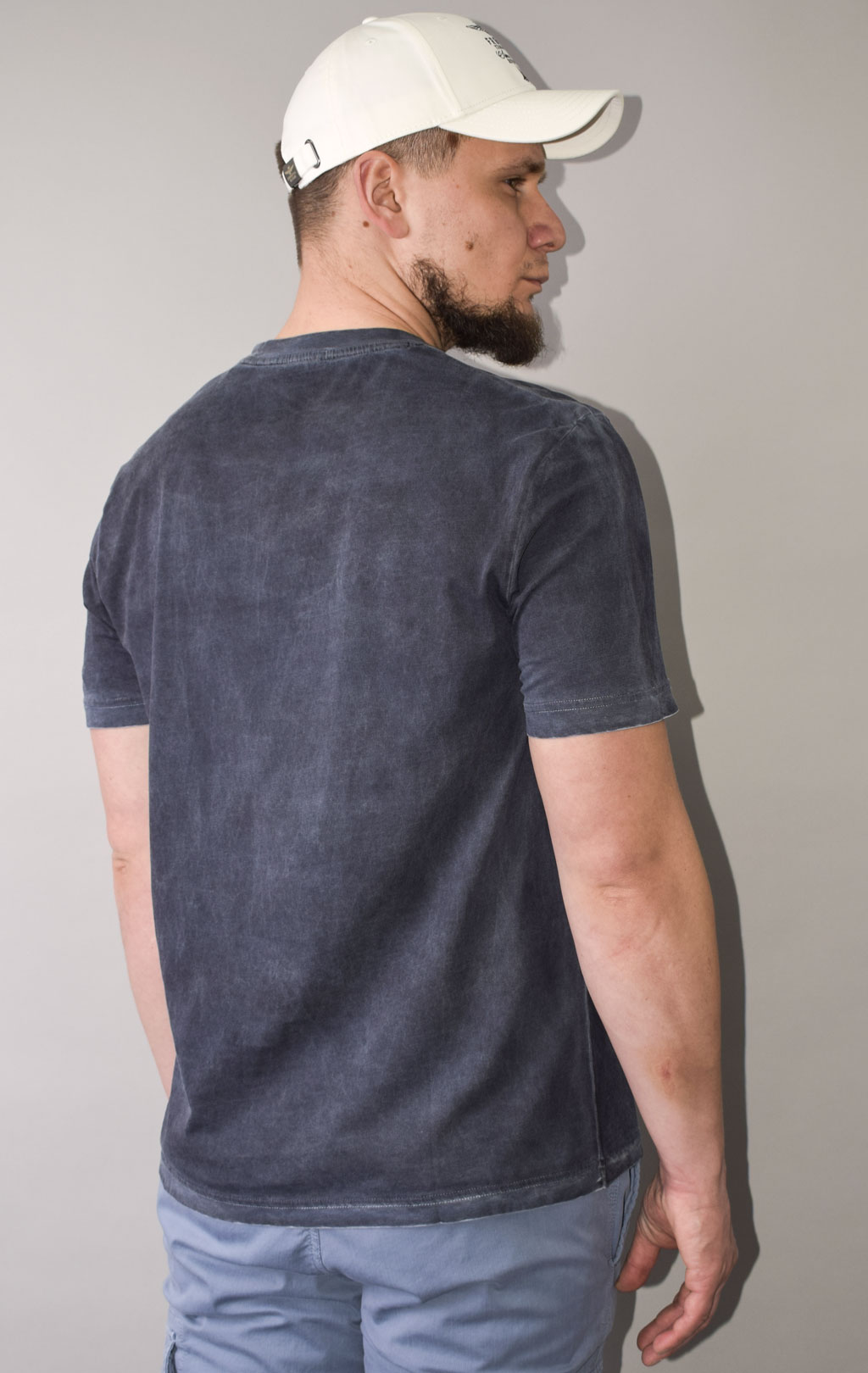 Футболка AERONAUTICA MILITARE big size SS 23/IN blue navy (TS 2073) 