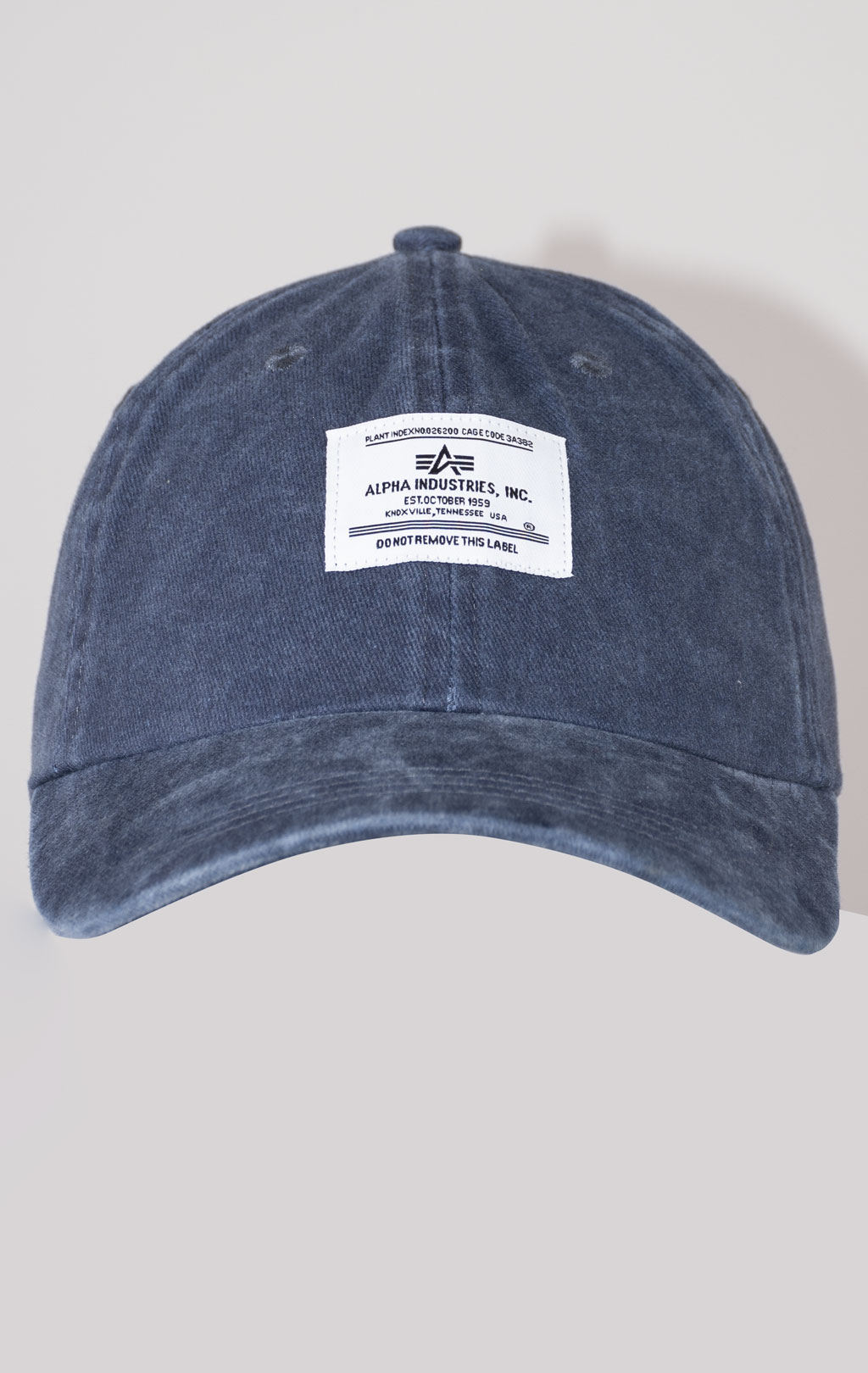 Бейсболка ALPHA INDUSTRIES BATTLEWASH CAP SS 24 replica blue 