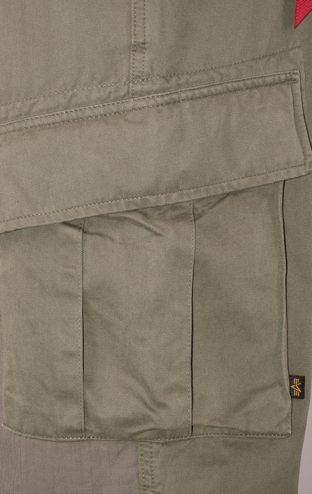 Брюки-карго ALPHA INDUSTRIES ACU PANT плотные SS 25 m OG-107 green 