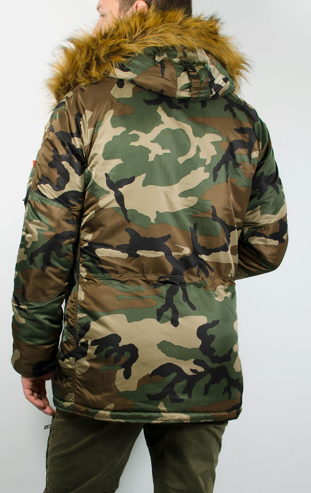 Аляска ALPHA INDUSTRIES VF 59 N-3B camo woodland 65 