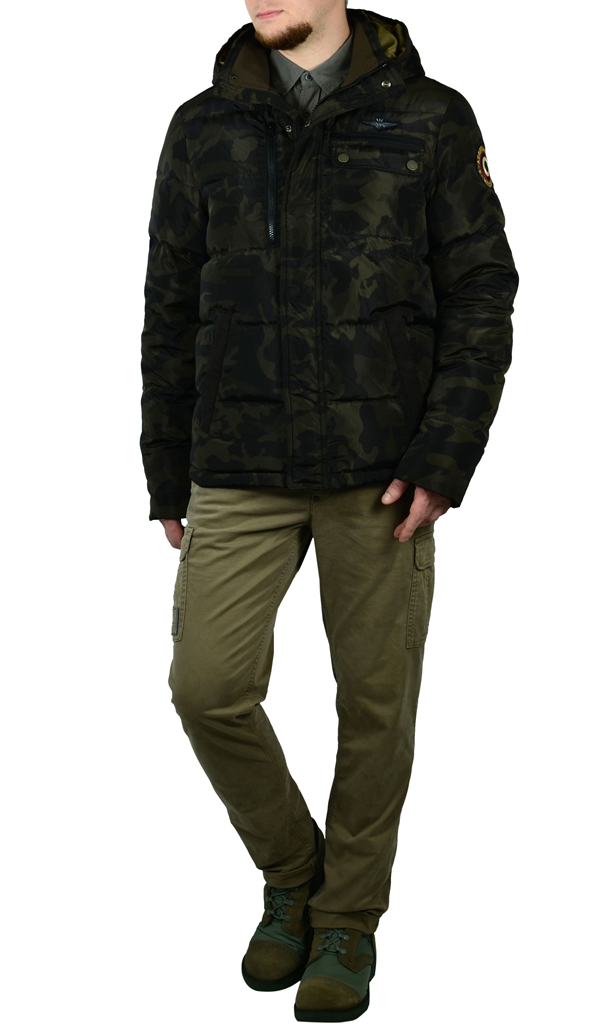 Куртка AERONAUTICA MILITARE camo scuro (AB 1413) 