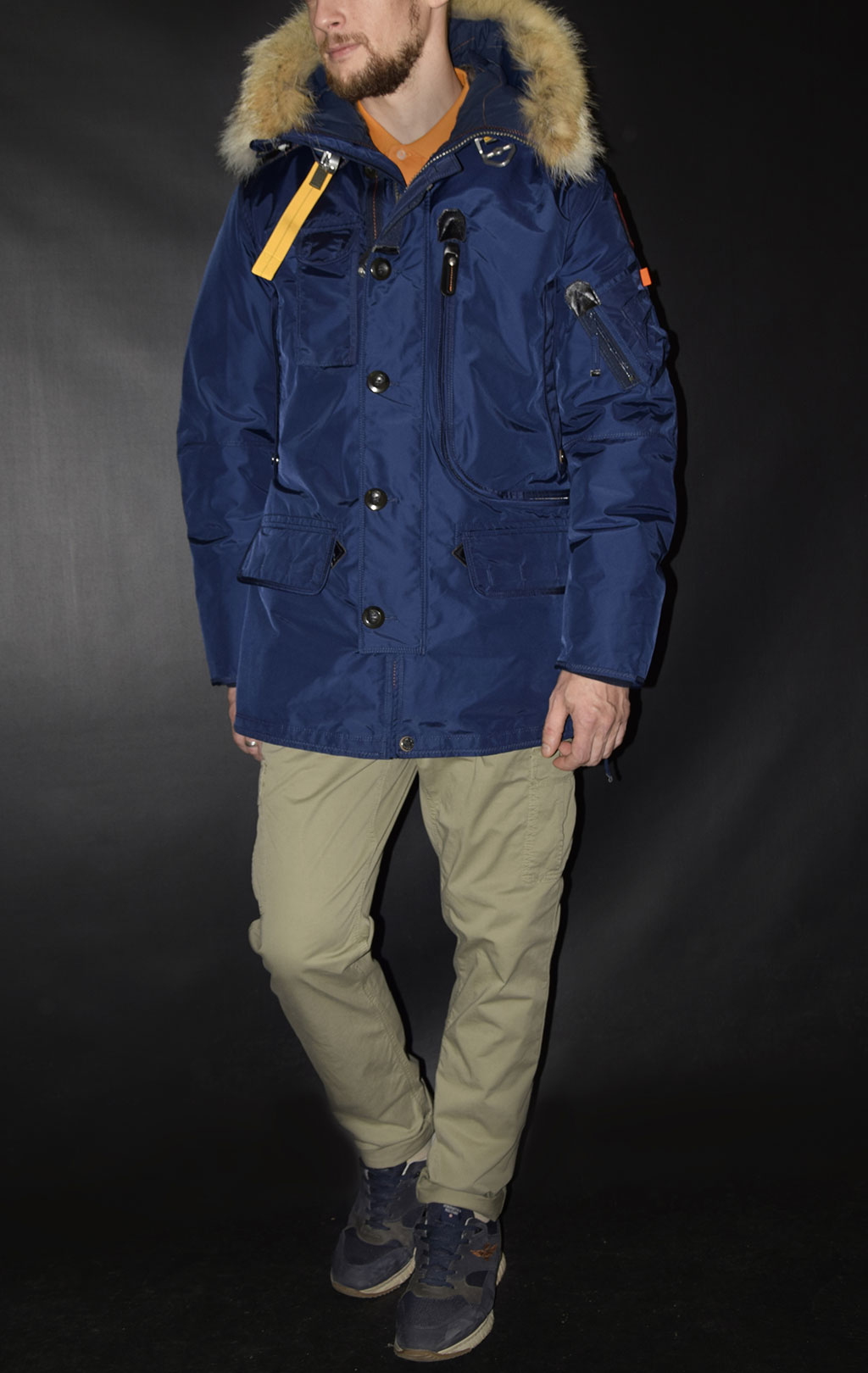 Аляска-пуховик PARAJUMPERS KODIAK cadet blue 