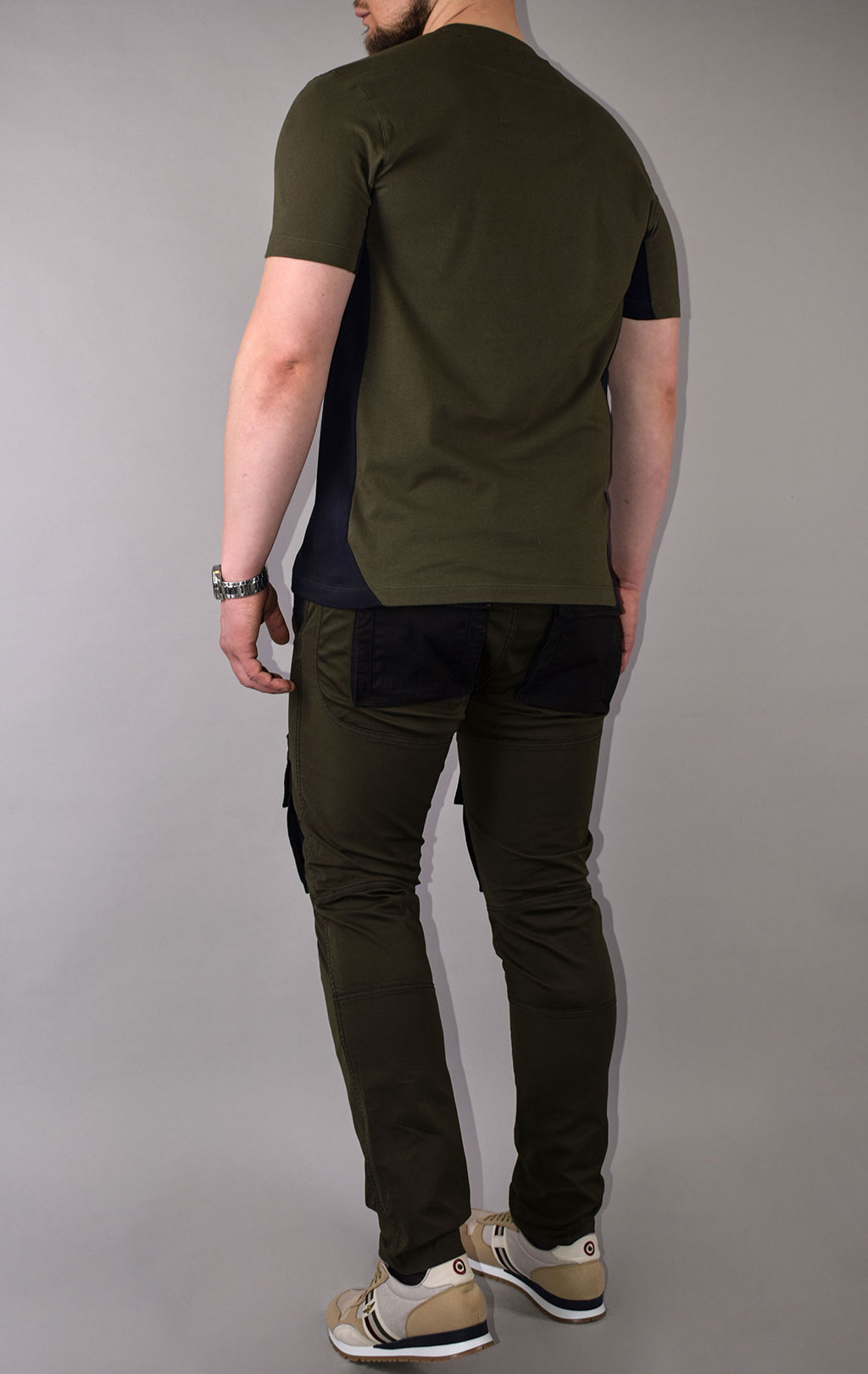 Футболка AERONAUTICA MILITARE SS 21/TR verde scuro (TS 1847) 