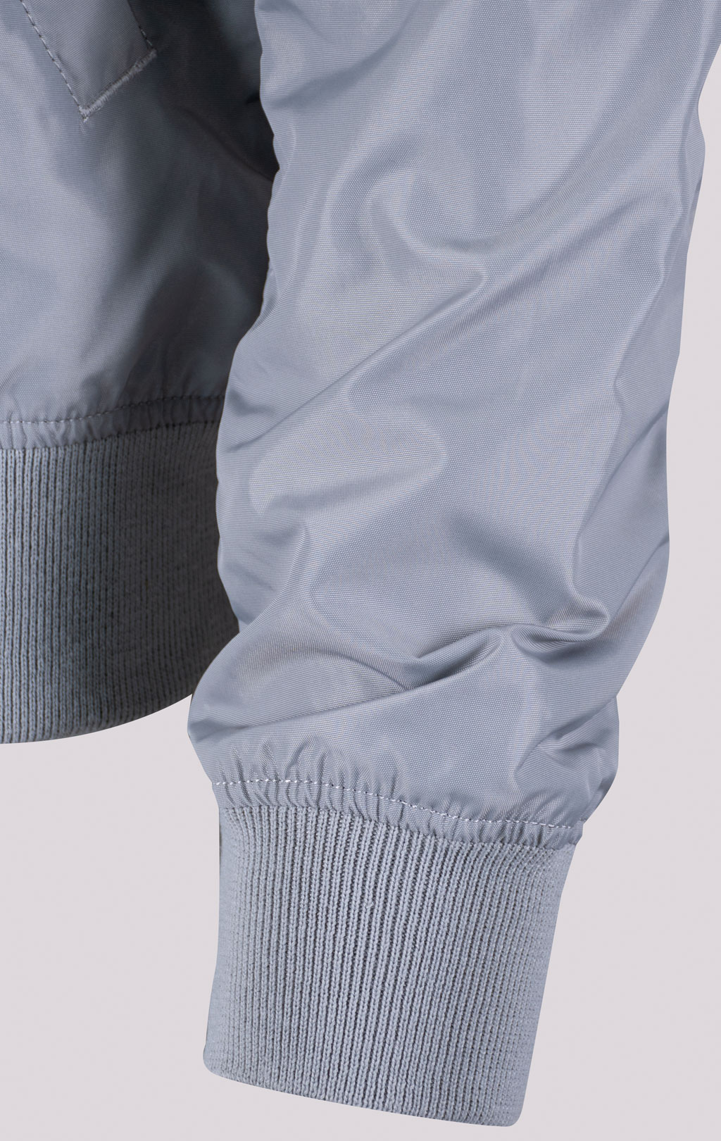 Ветровка-бомбер ALPHA INDUSTRIES MA-1 TT NASA REVERSIBLE II silver 