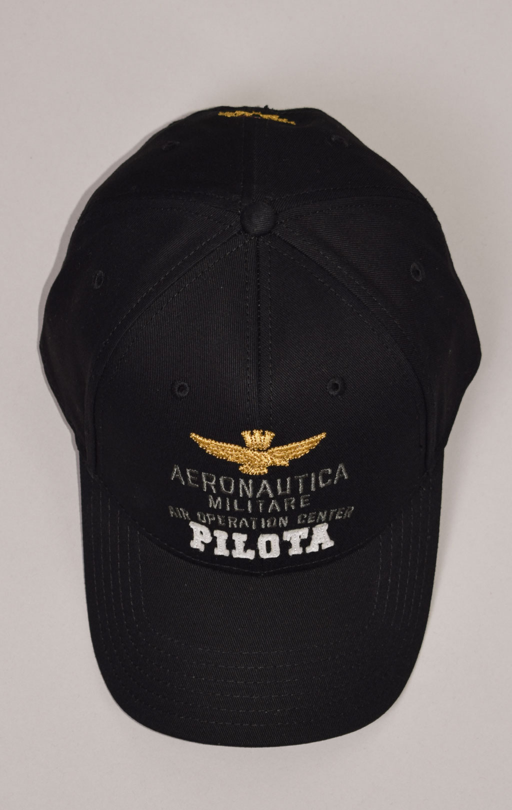 Бейсболка AERONAUTICA MILITARE FW 22/23/CN jet black (HA 1113)