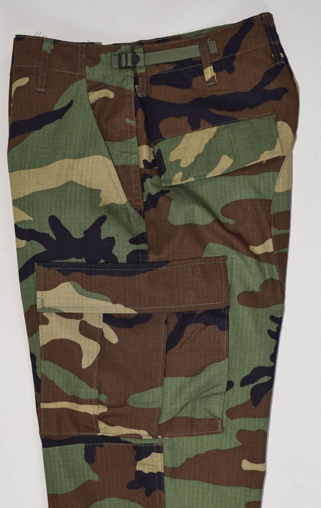 Брюки полевые BDU хлопок Rip-Stop camo woodland США