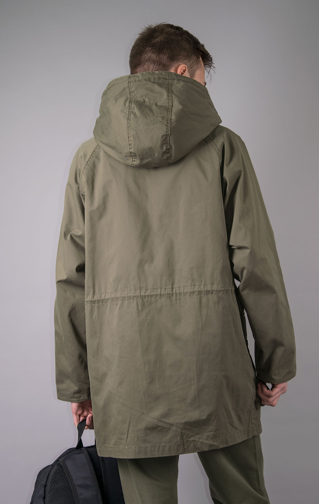 Ветровка ALPHA INDUSTRIES HOODED FIELD JACKET M-65 SS 23 m OG-107 green 