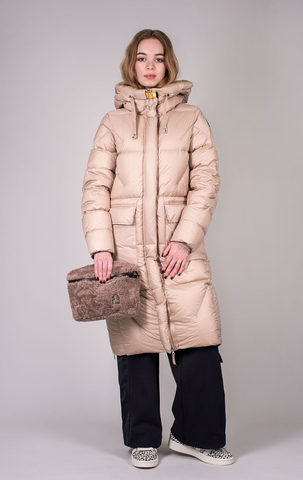 Женское пальто пуховое PARAJUMPERS LEONIE FW 24/25 sun kissed 
