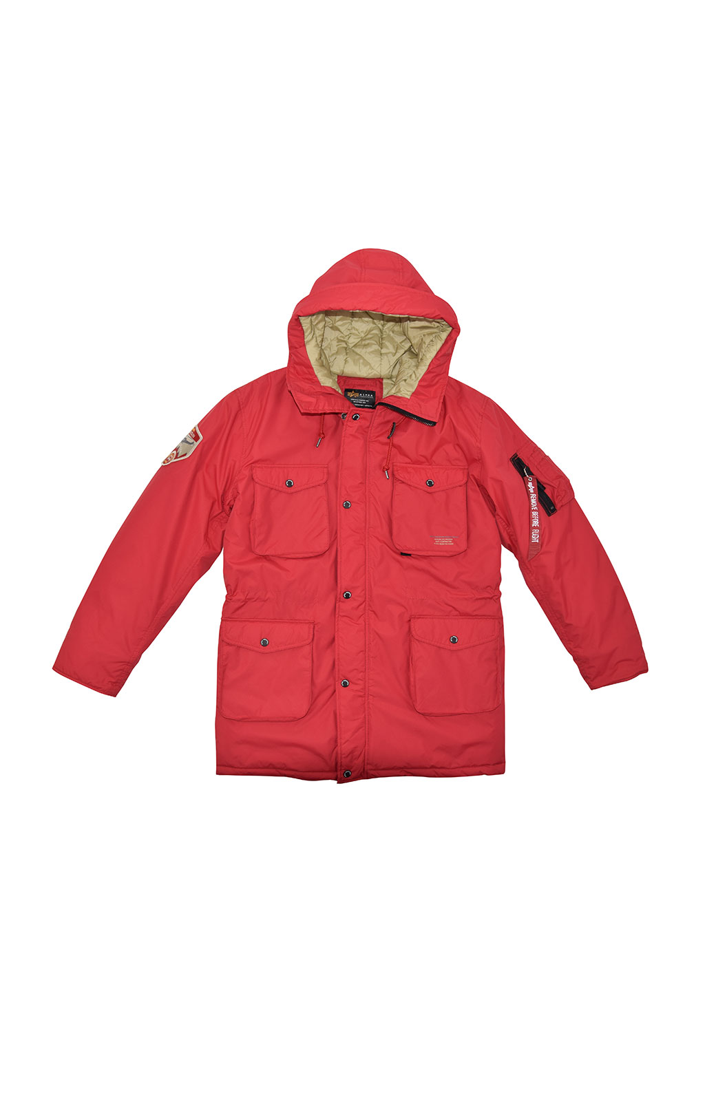 Куртка ALPHA INDUSTRIES MOUNTAIN ALL WEATHER JACKET speed red 