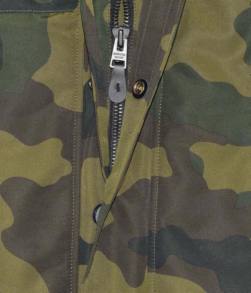 Куртка AERONAUTICA MILITARE FW 19/20 camouflage verde (AB 1798) 