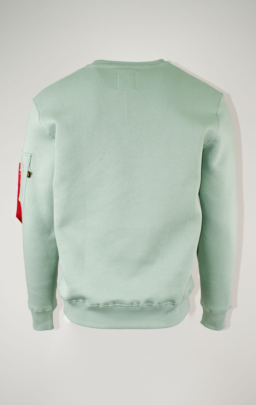 Свитшот ALPHA INDUSTRIES ALPHA LABEL SWEATER dusty green 