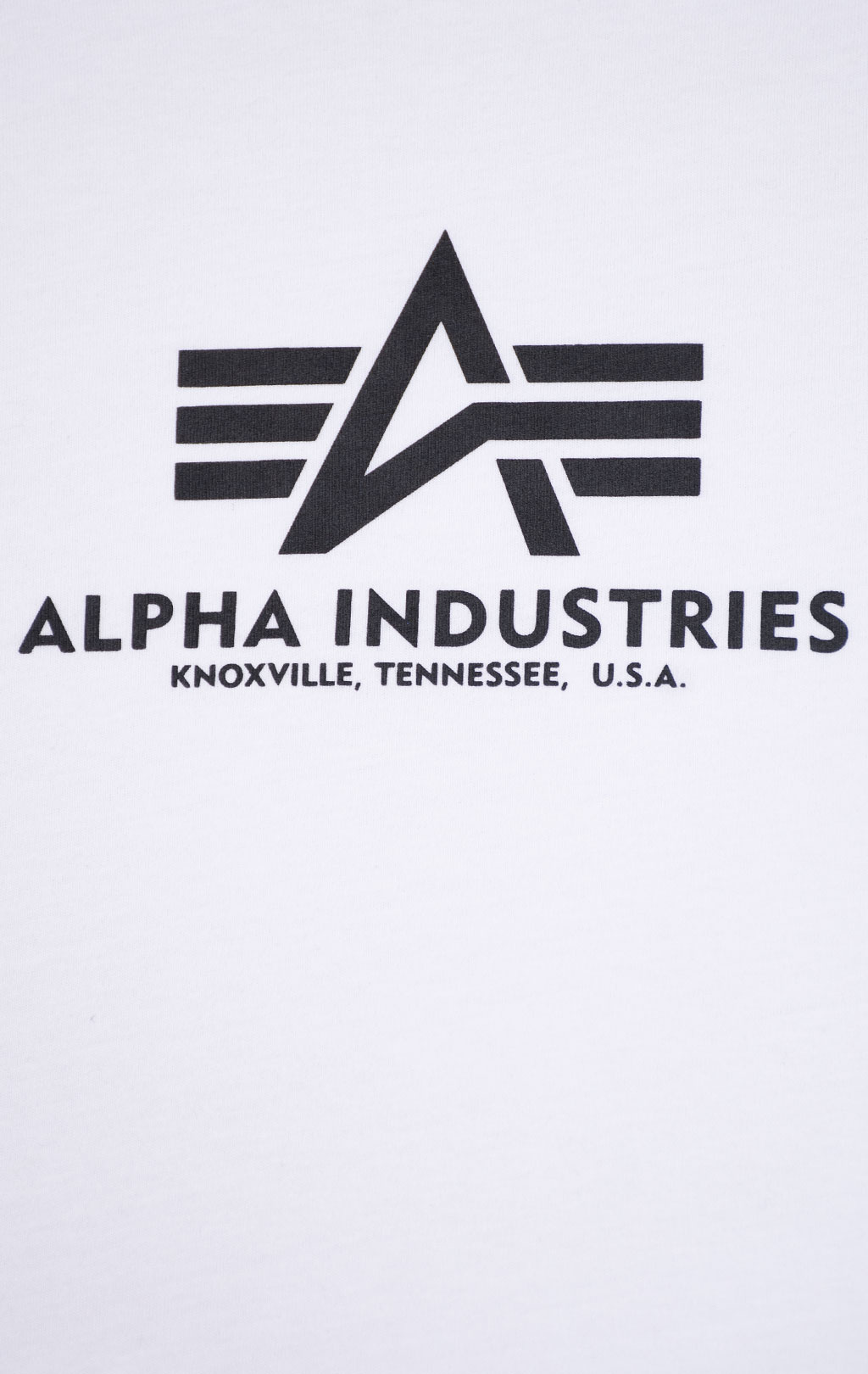 Женская футболка ALPHA INDUSTRIES NEW BASIC T white 