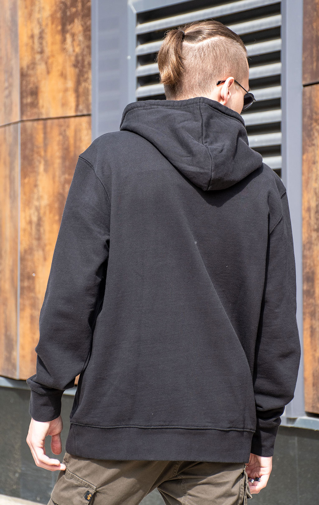 Толстовка ALPHA INDUSTRIES ALPHA TIGER HOODIE SS 24 m black 