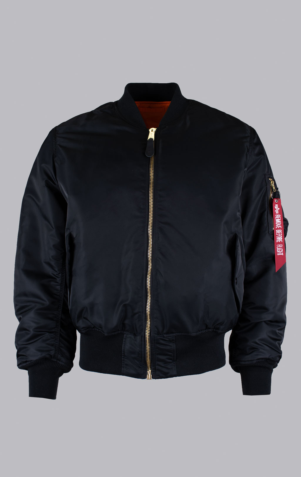 Бомбер ALPHA INDUSTRIES MA-1 HERITAGE FIT FLIGHT JACKET FW 26/27 black 