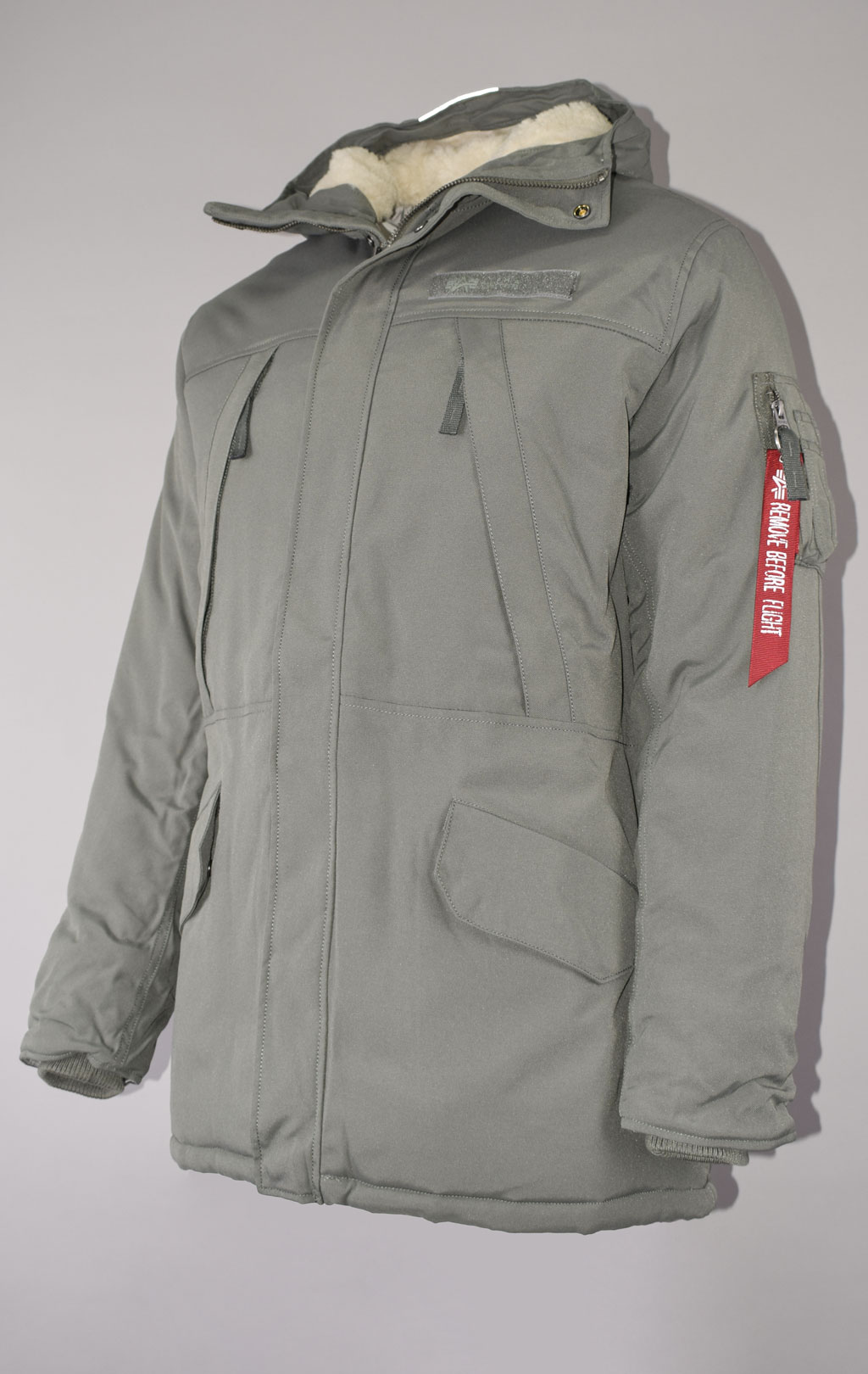 Аляска ALPHA INDUSTRIES EXPEDITION PARKA N-3B vintage green 