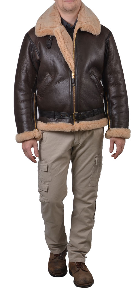 Куртка-пилот COCKPIT RAF кожан. brown (Z2109) Куртка-пилот COCKPIT RAF кожан. brown (Z2109)