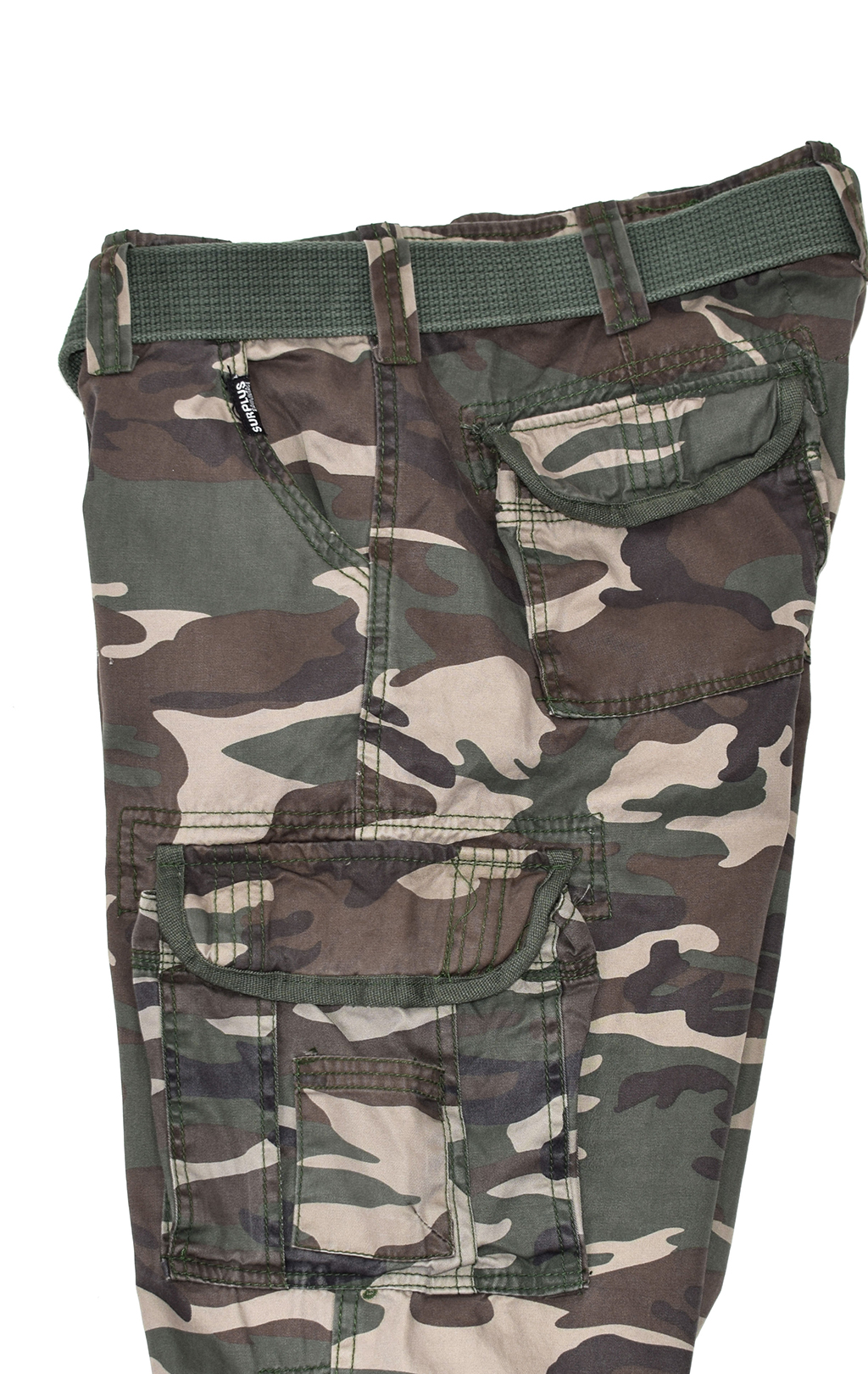 Брюки-карго Surplus PREMIUM SLIMMY camo woodland 