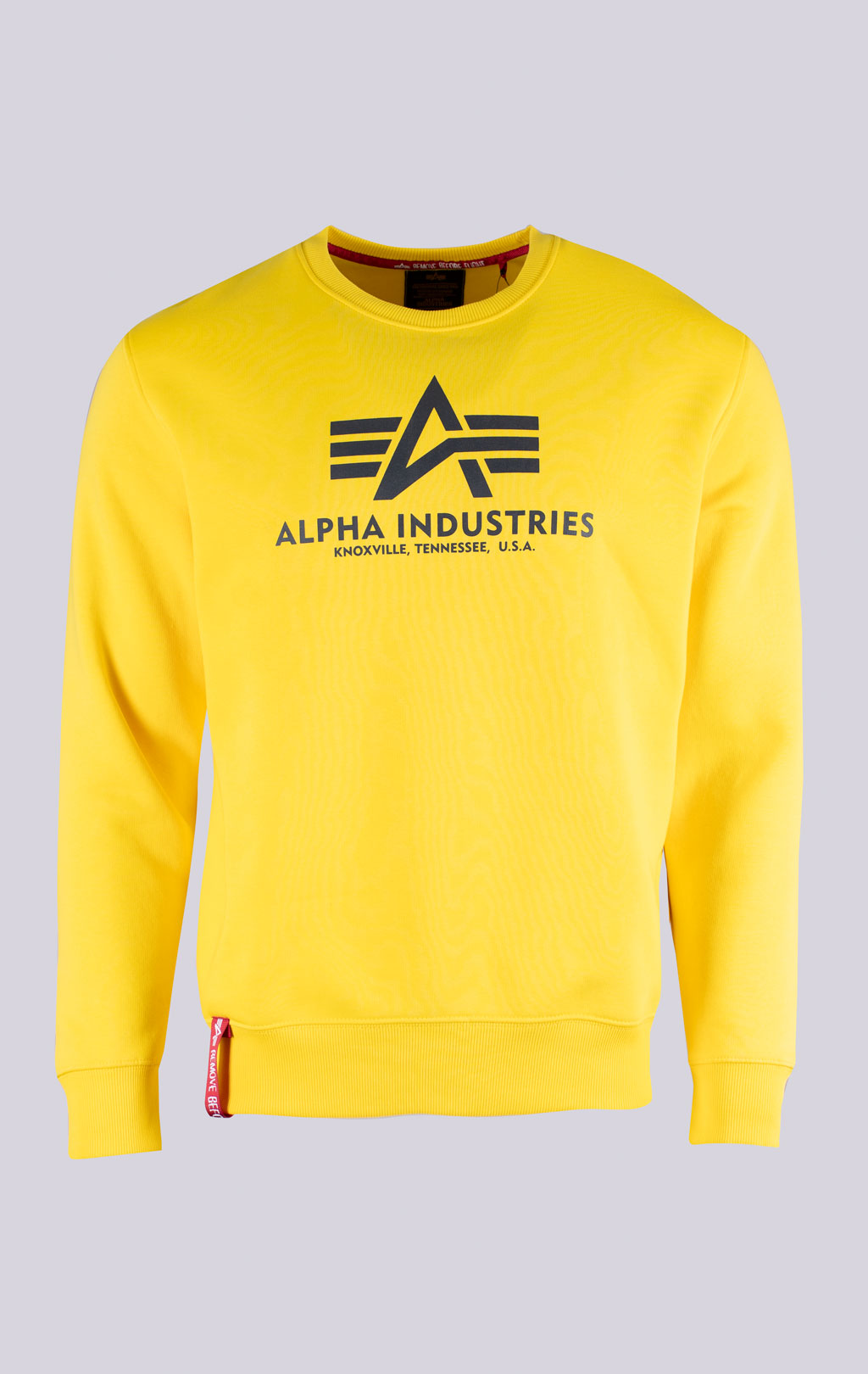 Свитшот ALPHA INDUSTRIES BASIC SWEATER empire yellow 