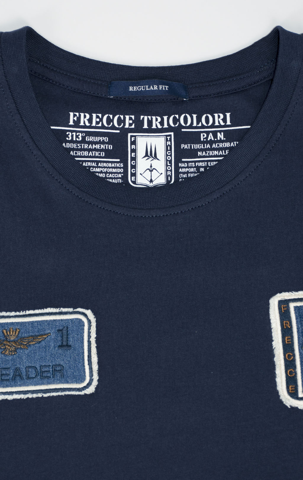 Футболка AERONAUTICA MILITARE SS 25 m/BD blue navy (TS 2411) 