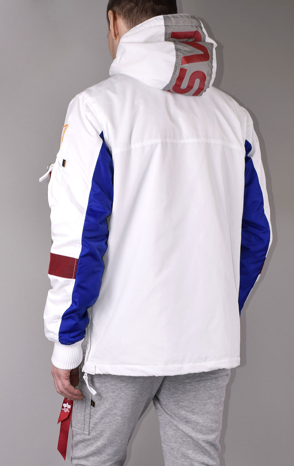 Анорак ALPHA INDUSTRIES NASA SPACE CAMP ANORAK white 