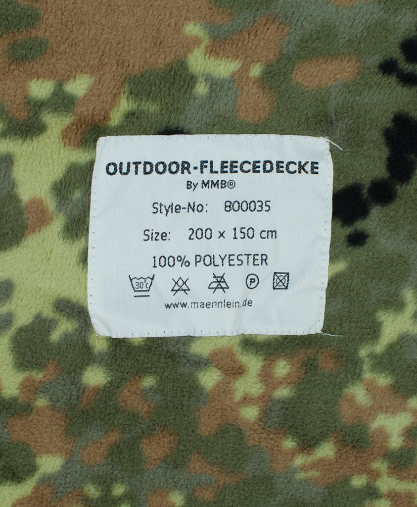 Одеяло флис flecktarn 