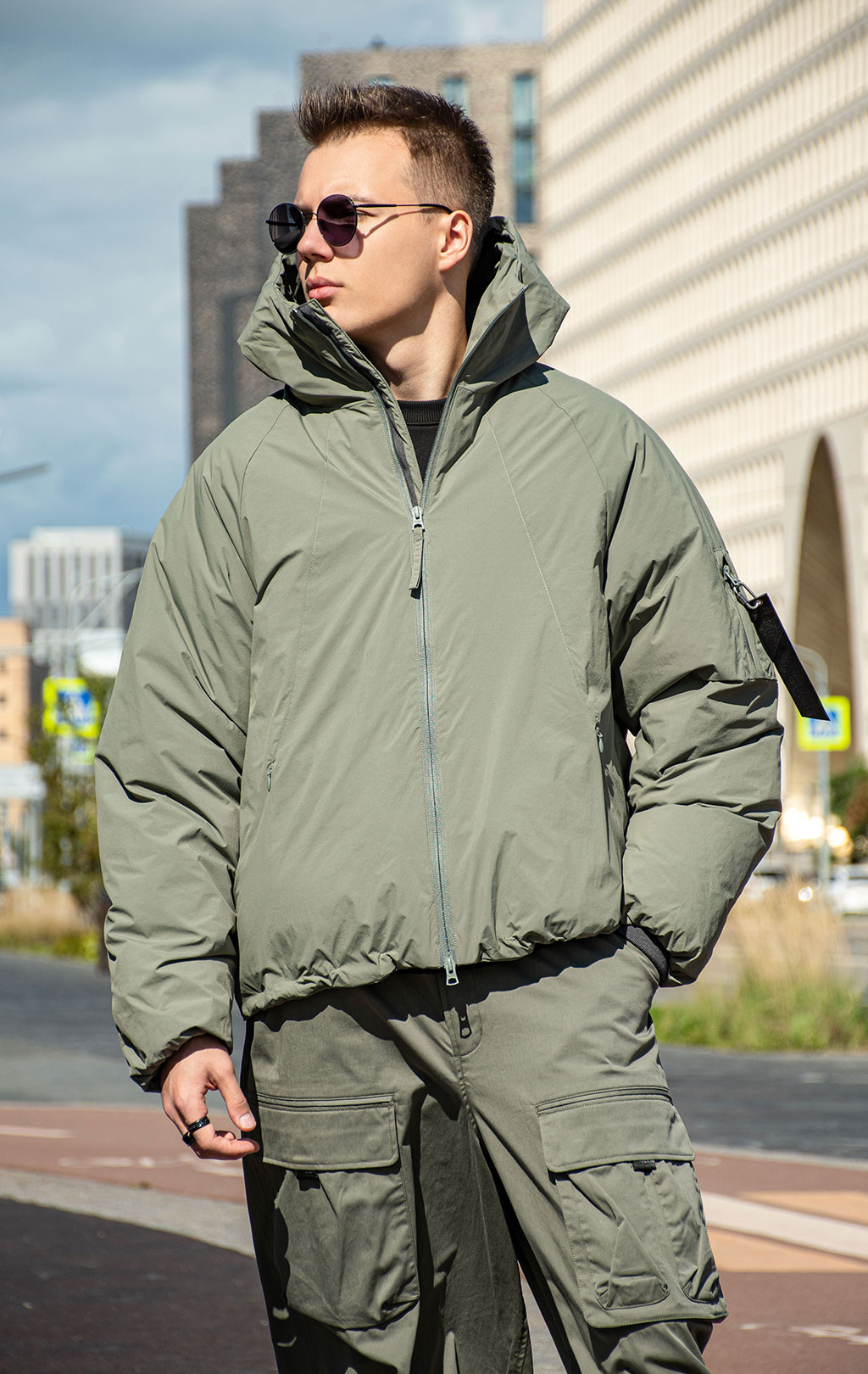Куртка ALPHA INDUSTRIES INSULATED HOODED PARKA FW 24/25 field grey 
