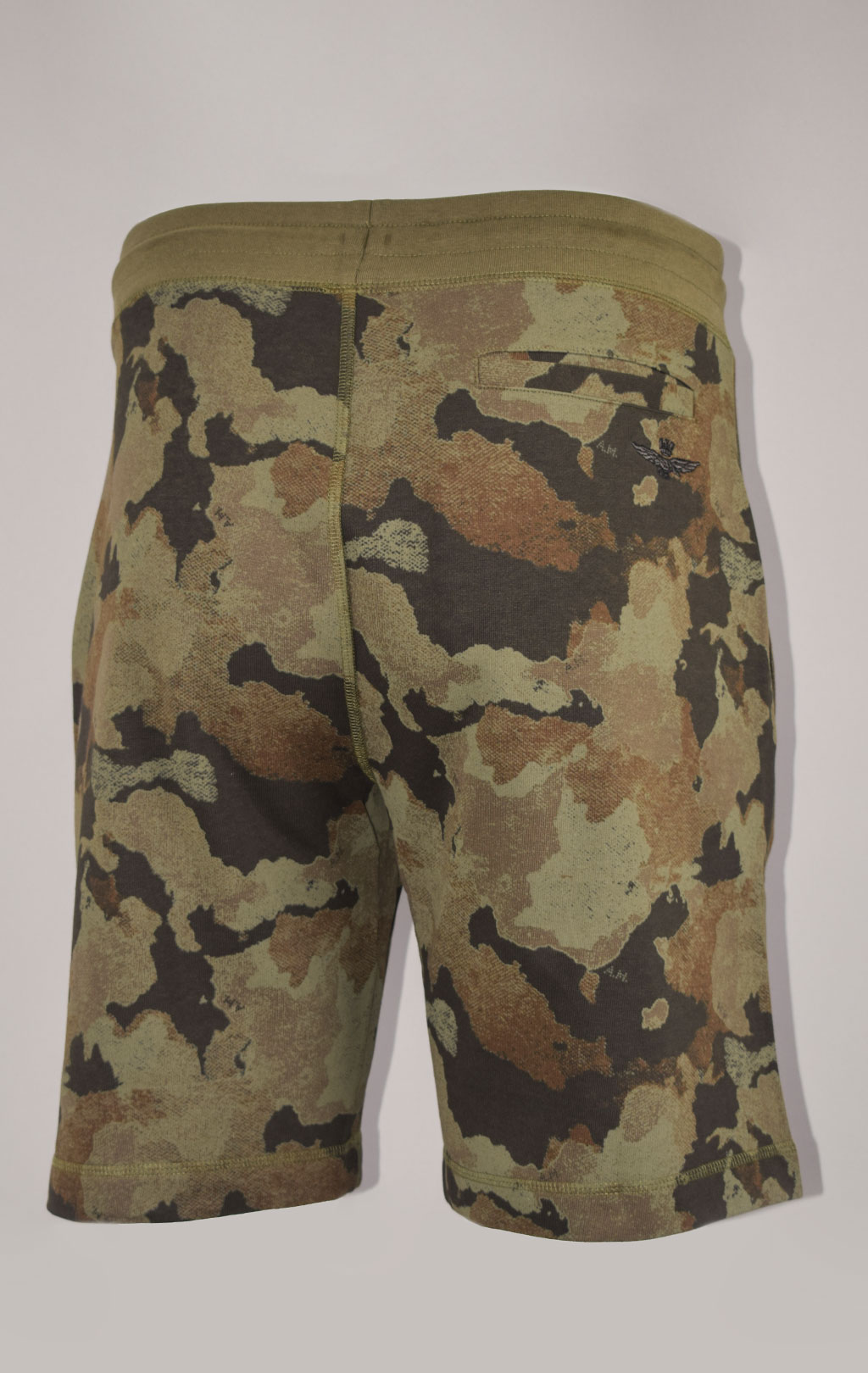 Шорты трикотажные AERONAUTICA MILITARE SS 22/BD camouflage pilot (BE 140) 