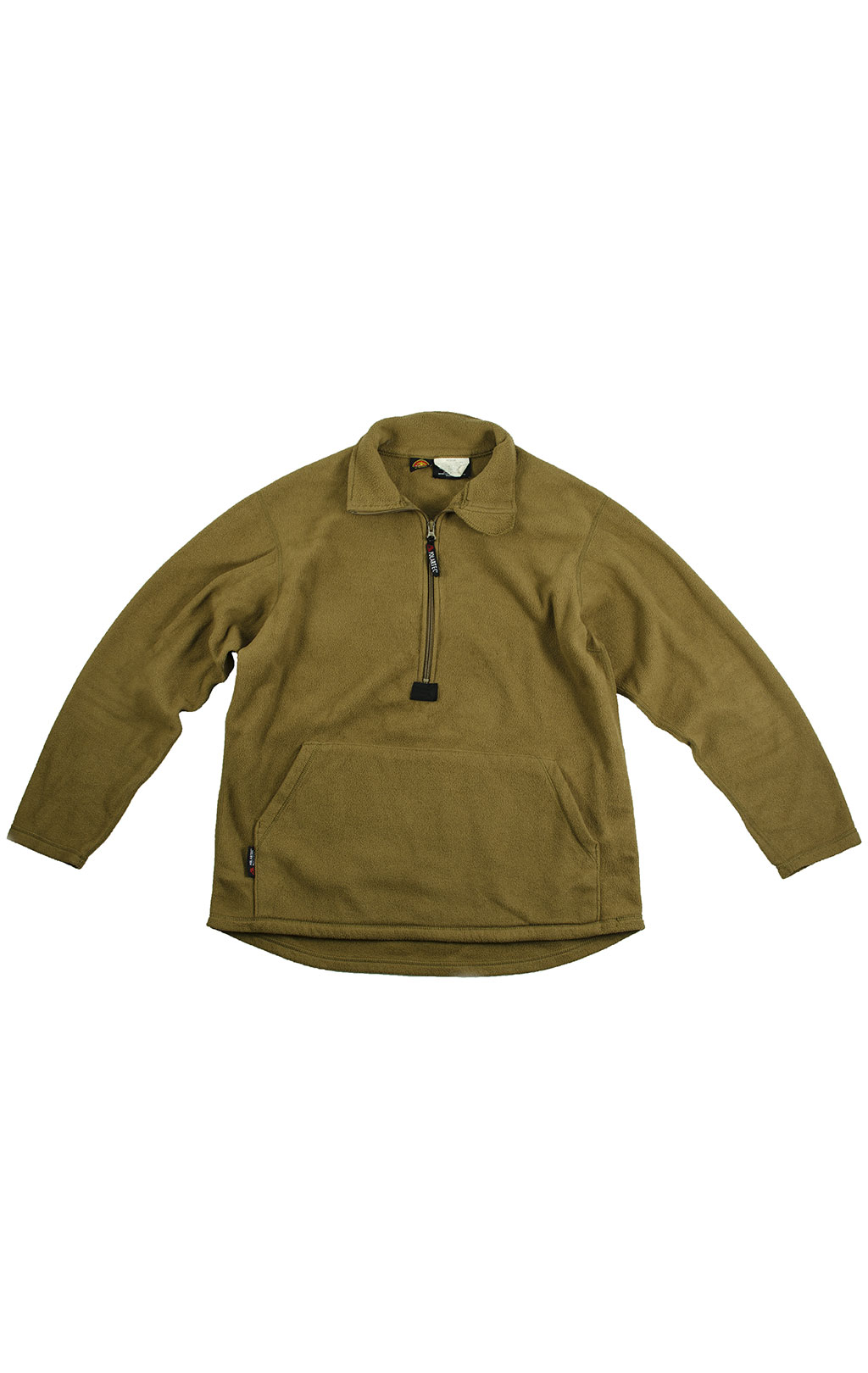 Флис армейский POLARTEC USMC 1/2 Zipp brown б/у США