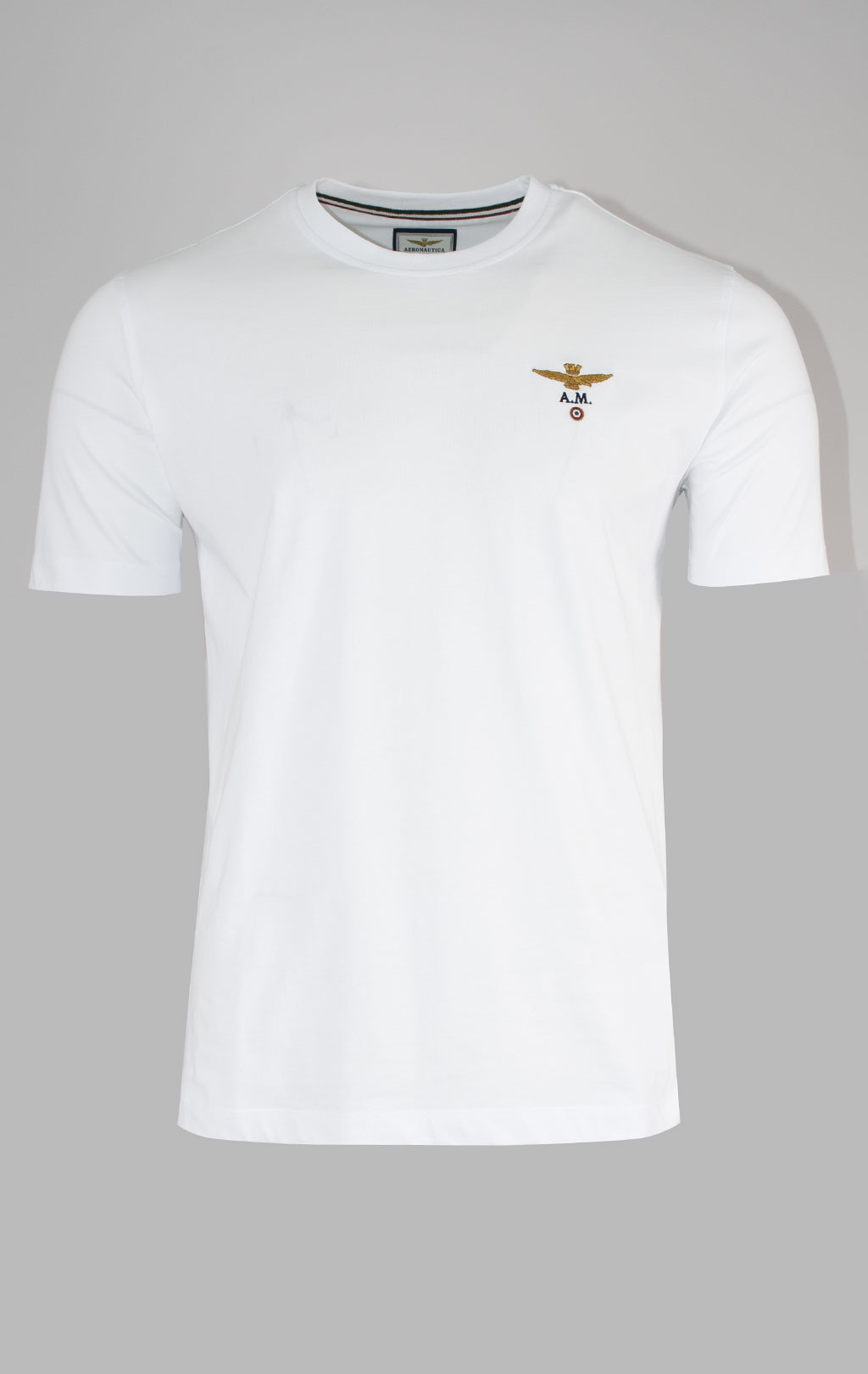 Футболка AERONAUTICA MILITARE SS 25 m/TR off white (TS 1580) 