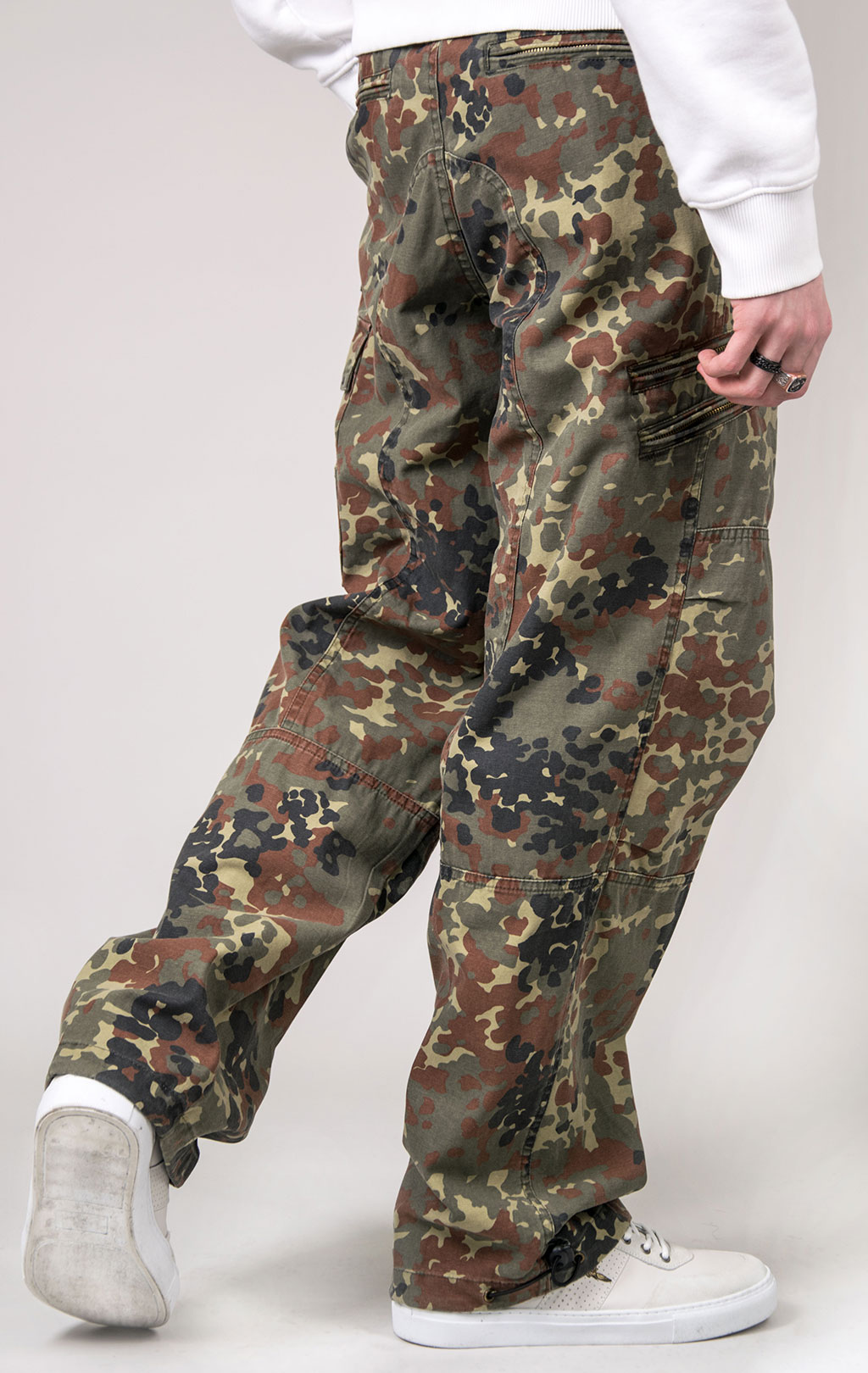 Брюки полевые KORPS flecktarn washed 