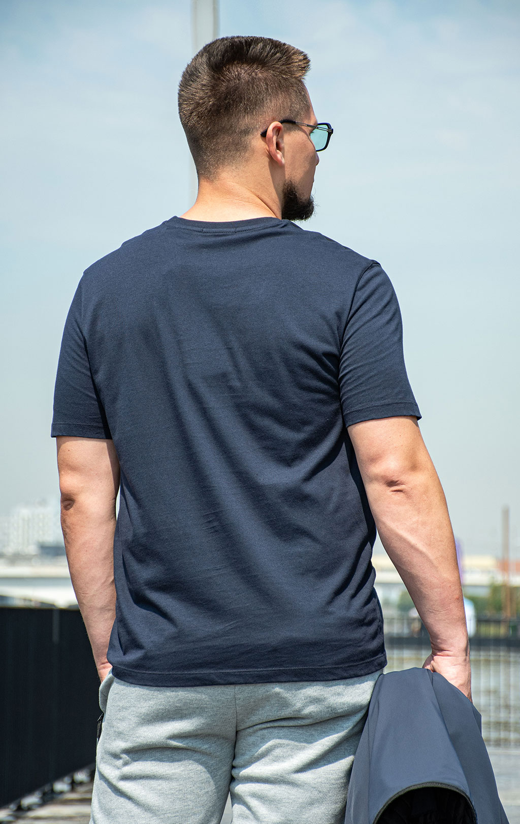 Футболка AERONAUTICA MILITARE SS 25 m/IT blue navy (TS 2419) 