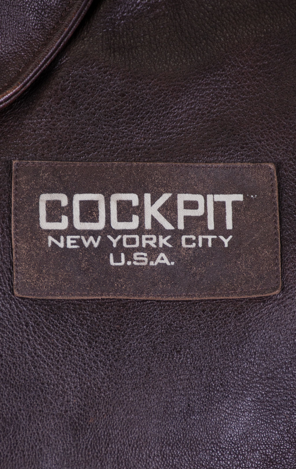 Куртка COCKPIT USS Vietnam кожа brown (Z21E002I) 