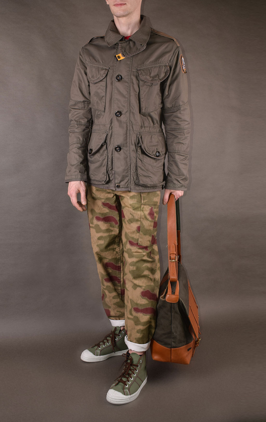 Ветровка PARAJUMPERS TYPE-6E army 