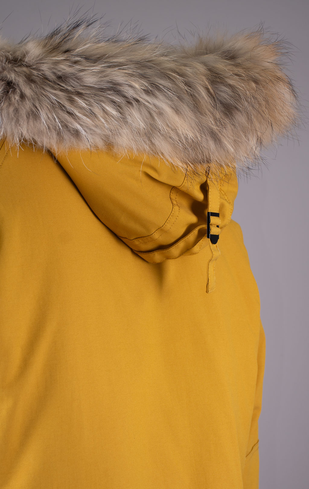 Аляска ALPHA INDUSTRIES EXPLORER натур. мех mustard 