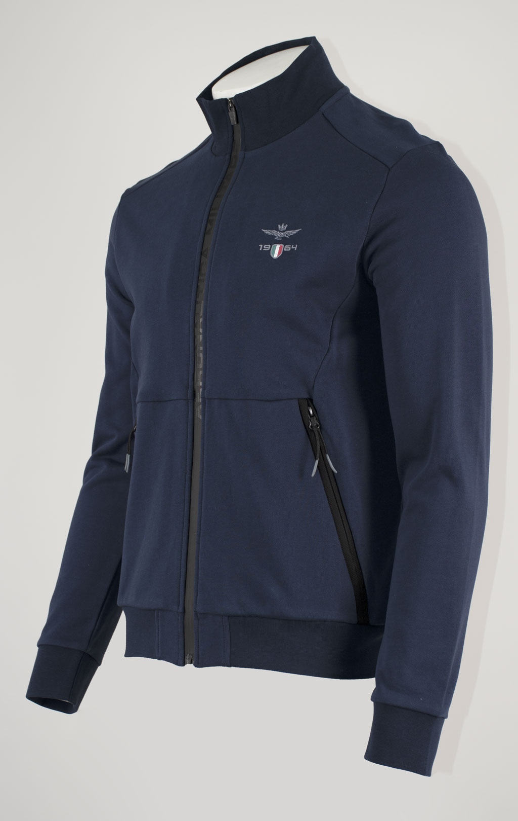 Олимпийка AERONAUTICA MILITARE SS 25 m/TR blue navy (FE 1986) 