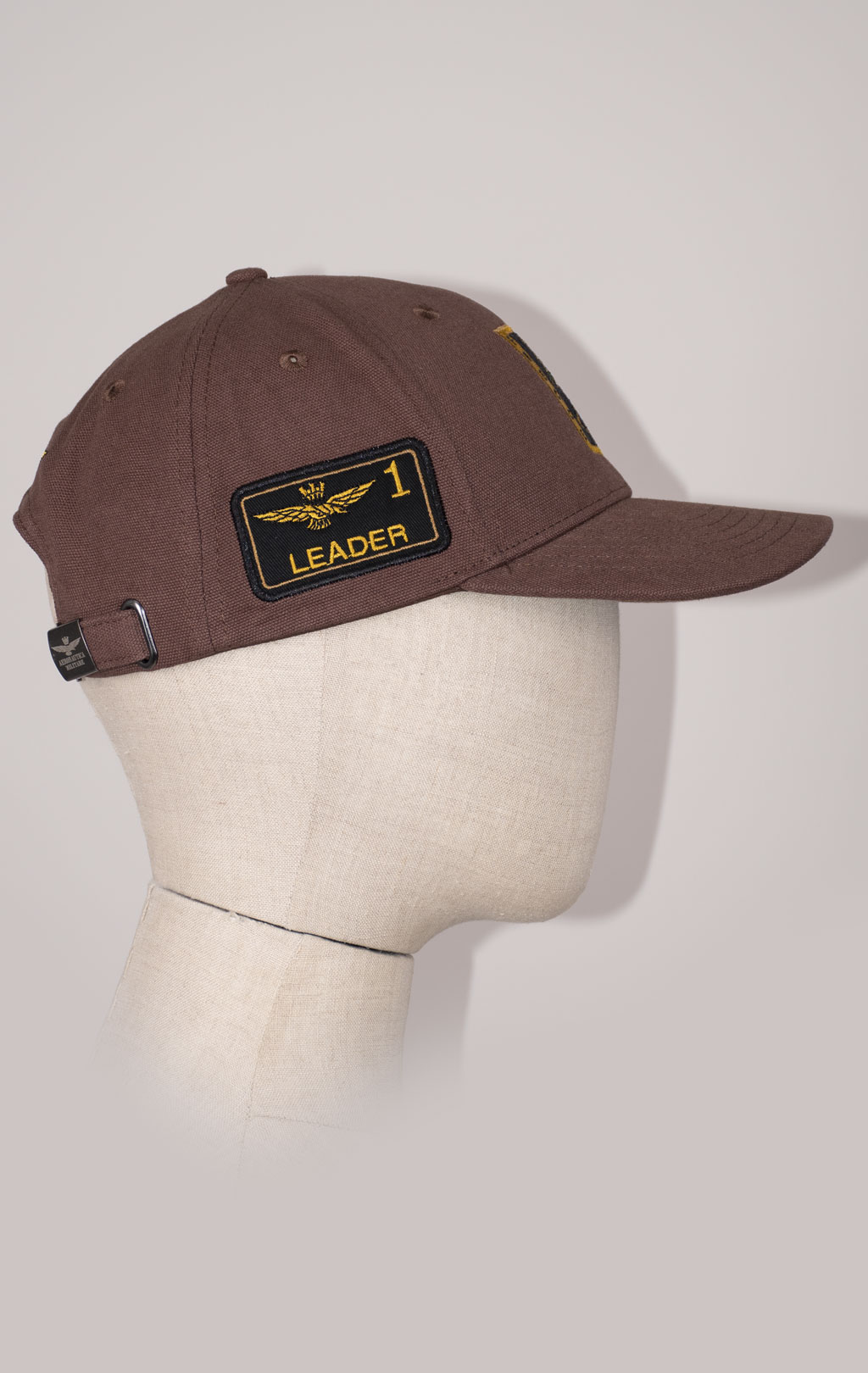 Бейсболка AERONAUTICA MILITARE SS 24/CN chocolate (HA 1150) 