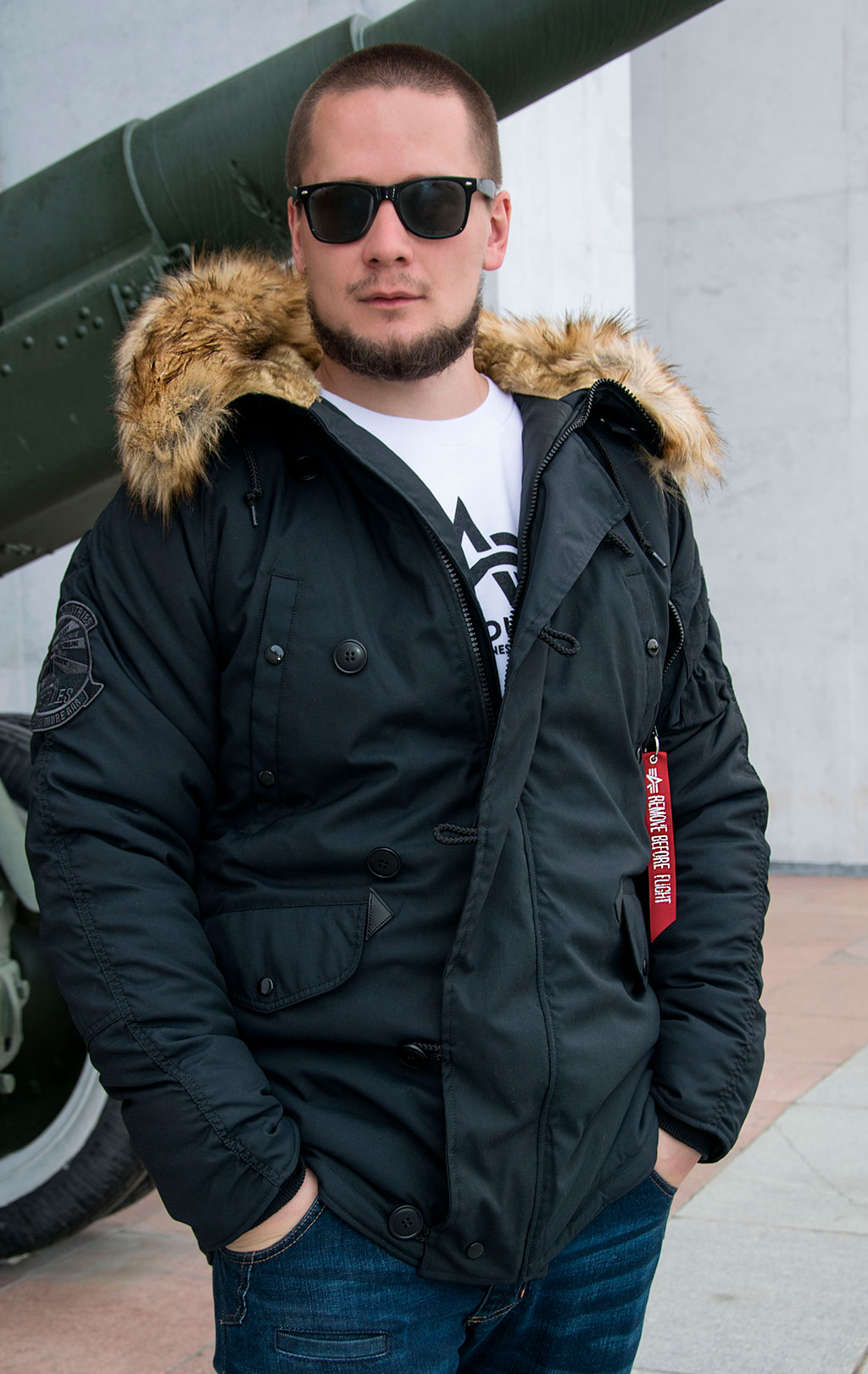 Аляска ALPHA INDUSTRIES EXPLORER black, купить в Интернет-магазине ForceAge.