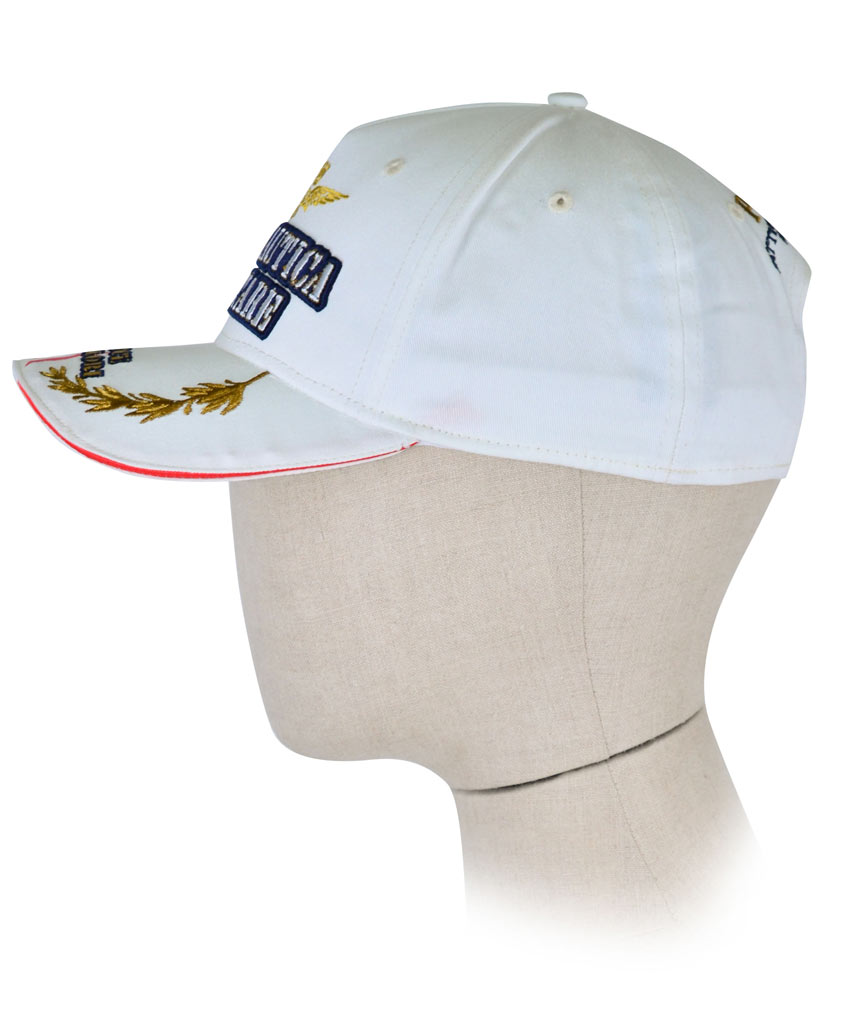 Бейсболка AERONAUTICA MILITARE bianco ottico (HA 982)