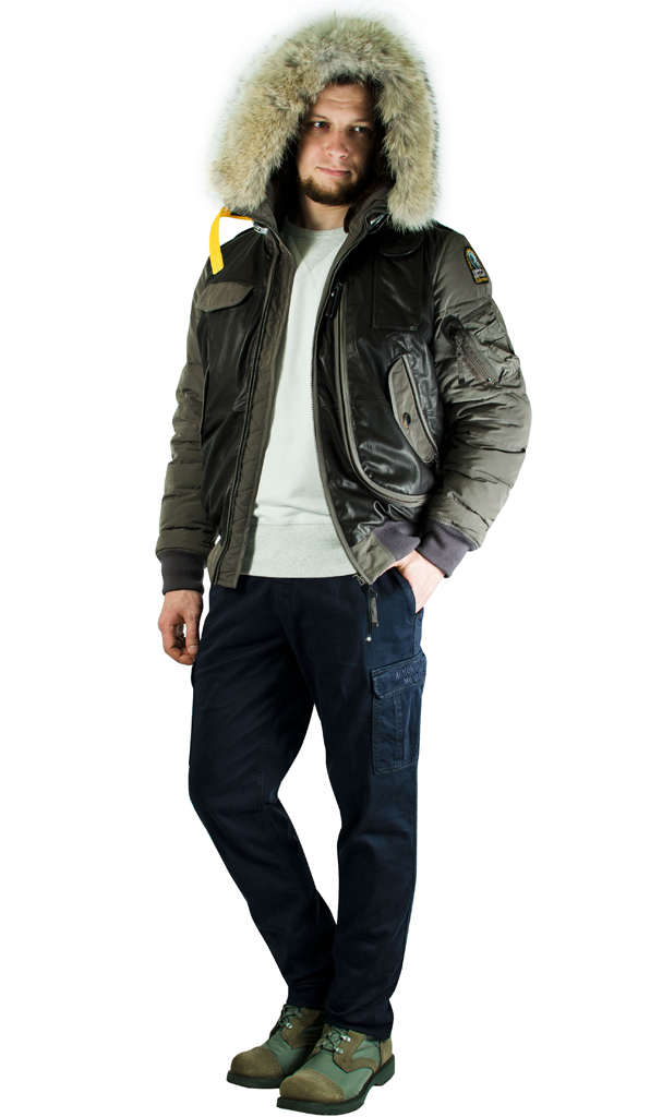 Куртка PARAJUMPERS GRIZZLY iron 