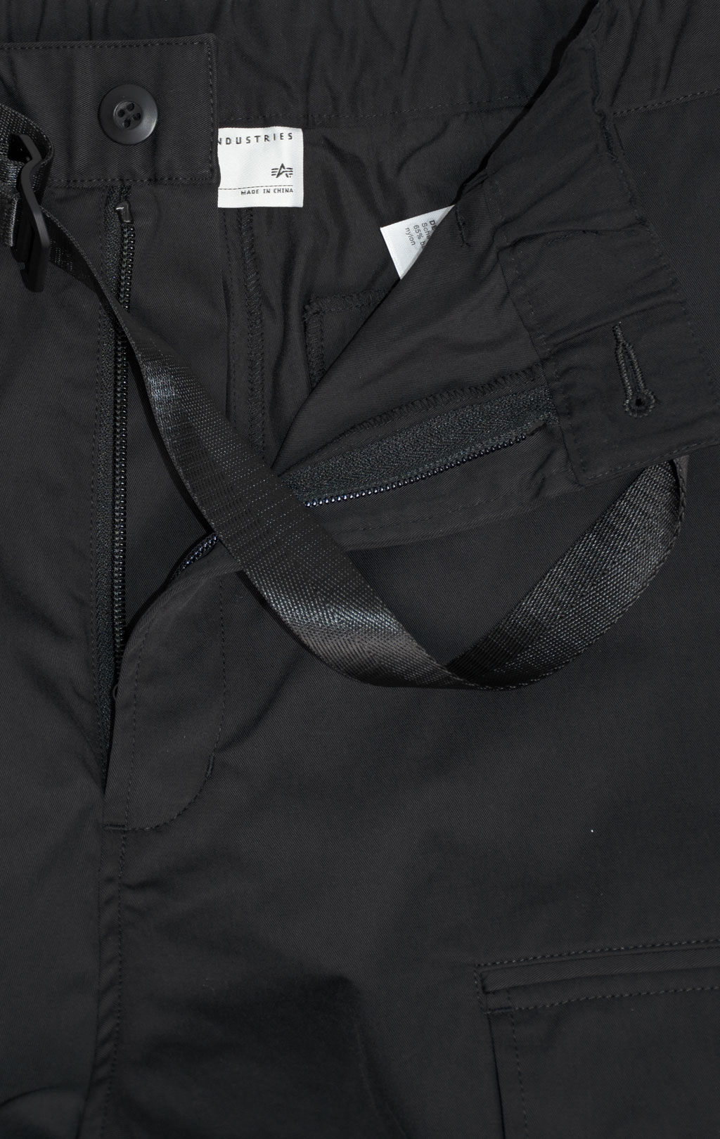 Брюки-карго ALPHA INDUSTRIES OVERSIZED TACTICAL PANT FW 24/25 black 