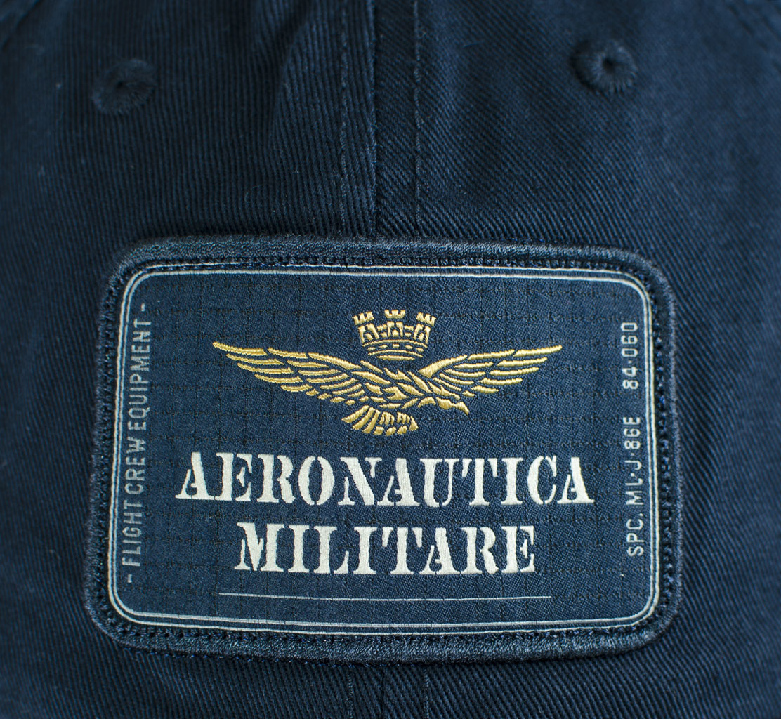 Бейсболка AERONAUTICA MILITARE blue navy (HA 944) 