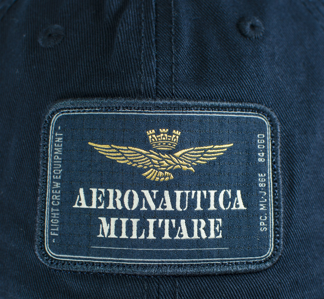 Бейсболка AERONAUTICA MILITARE blue navy (HA 944)