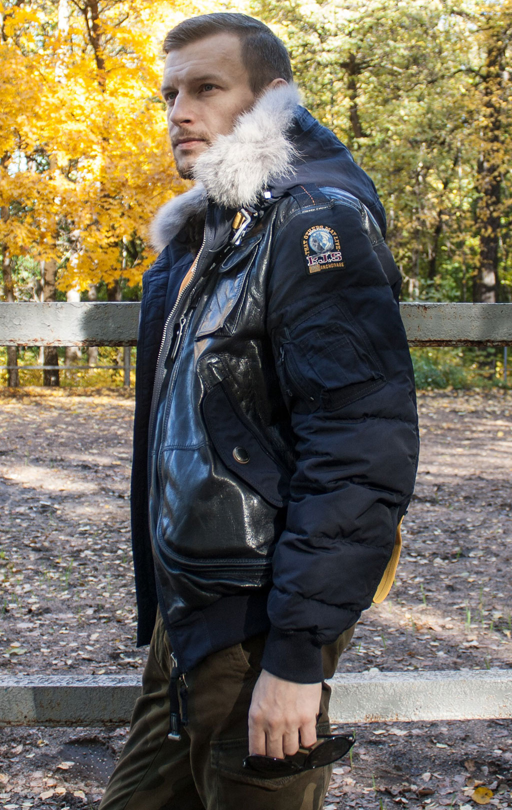 Куртка PARAJUMPERS GRIZZLY navy 