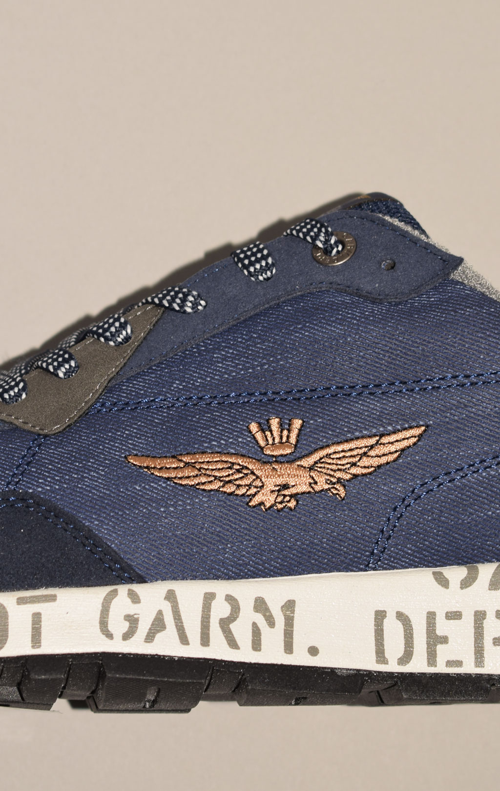 Кроссовки AERONAUTICA MILITARE FW 23/24 m/CN blue chiaro (SC 214)