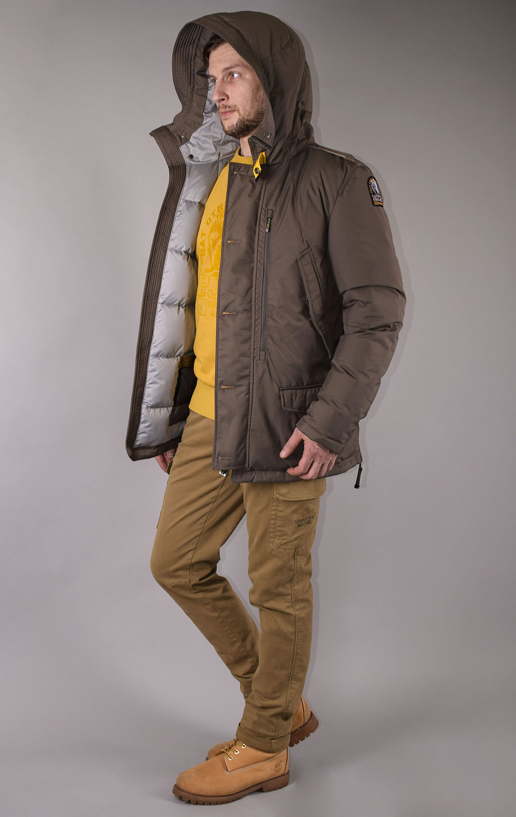 Куртка-пуховик PARAJUMPERS MARCUS olive 