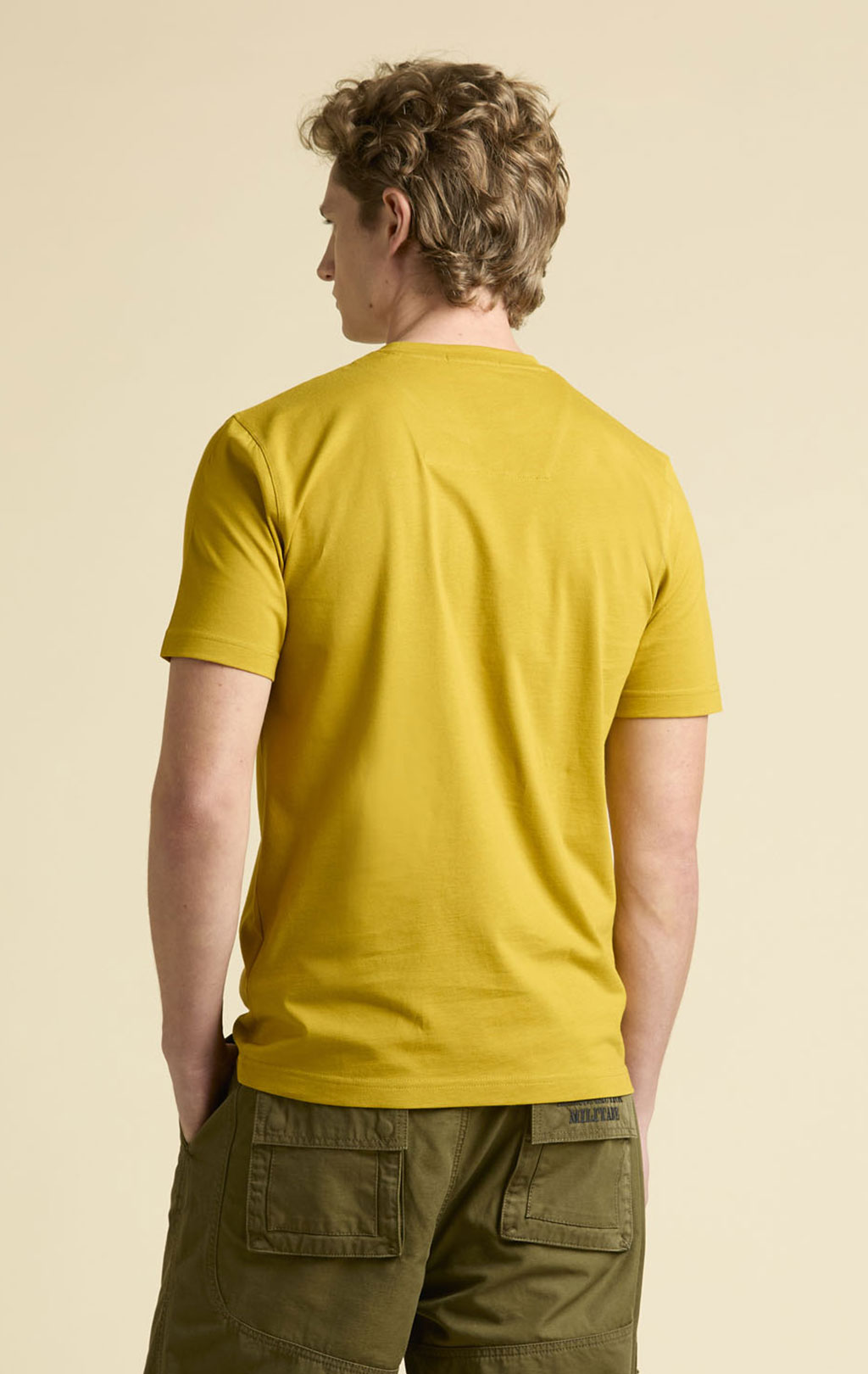 Футболка AERONAUTICA MILITARE FW 25/26/BD gold flake yellow (TS 2478)