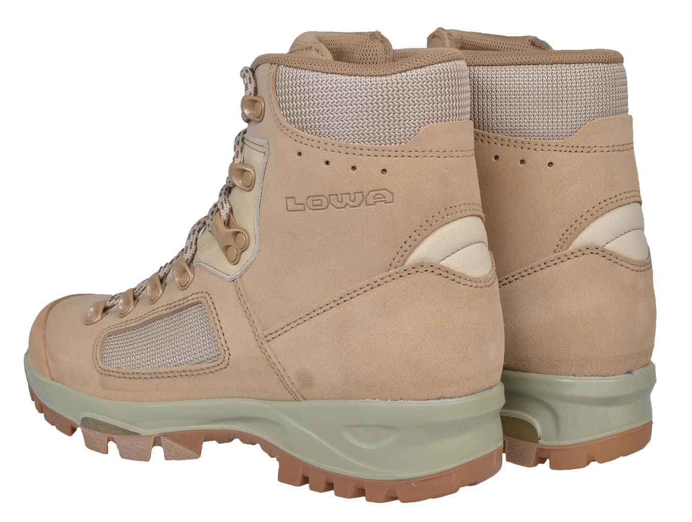 Женские ботинки-берцы LOWA Elite DESERT khaki 