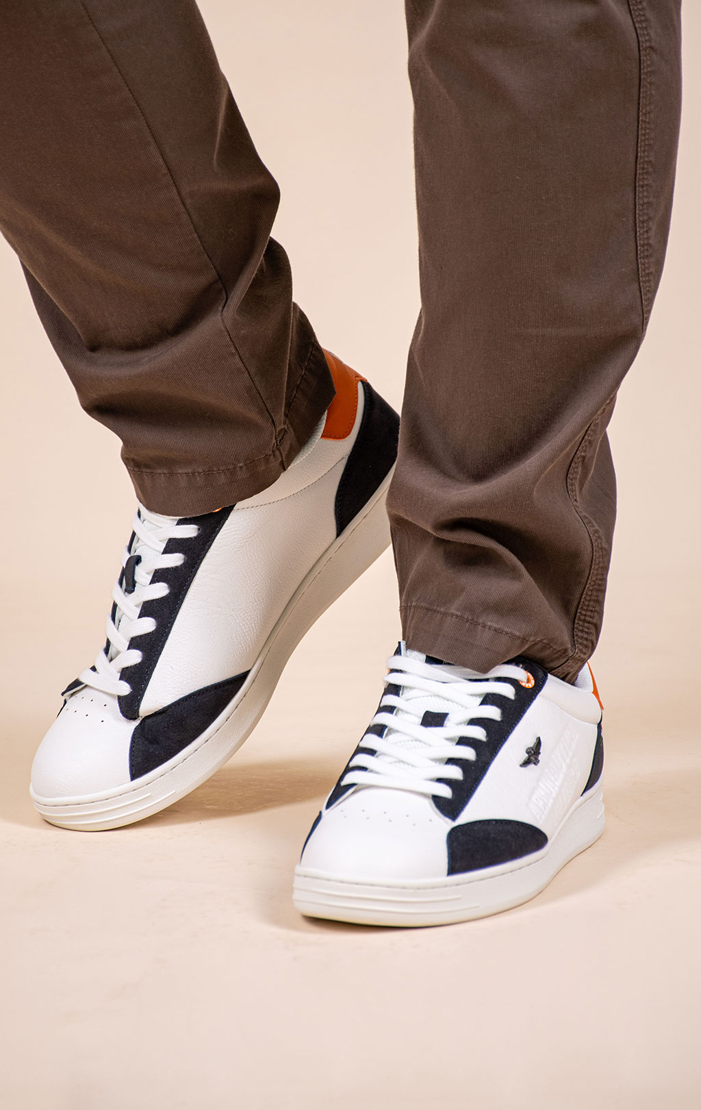Кроссовки AERONAUTICA MILITARE (SC 0306) SS 26/CN bianco blue 